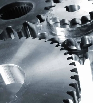 Zahnräder Werkstatt Reifen Rest